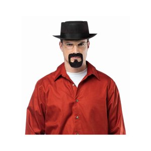 Rasta Imposta Men's Masks and Headgear  - Breaking Bad Heisenberg Costume Set - Adult