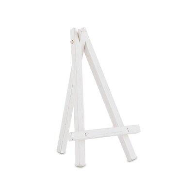 Weddingstar Wooden Folding Tripod Easel Wood/No Writing Surface in Brown, Size 5.5 H X 3.5 W X 3.5 D in | Wayfair 9585-08