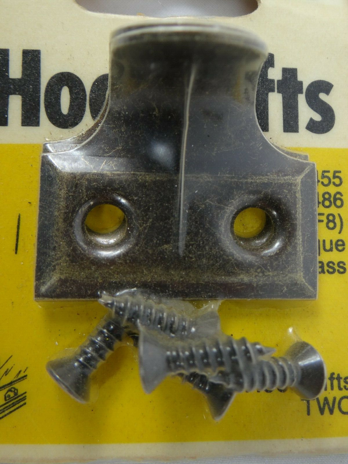 3 Packs Stanley Hook Lifts 75-1455 Antique Brass Finish Window or Drawer Pulls thumbnail