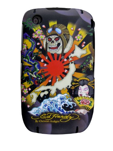 Ed Hardy BlackBerry 8520/8530 Snap-on - Kamikaze
