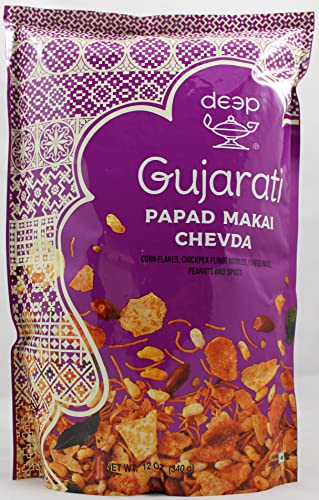 Gujarati Papad Makai Chevda