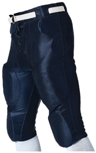 Alleson Adult Dazzle Football Pant XXXL-Color:Navy