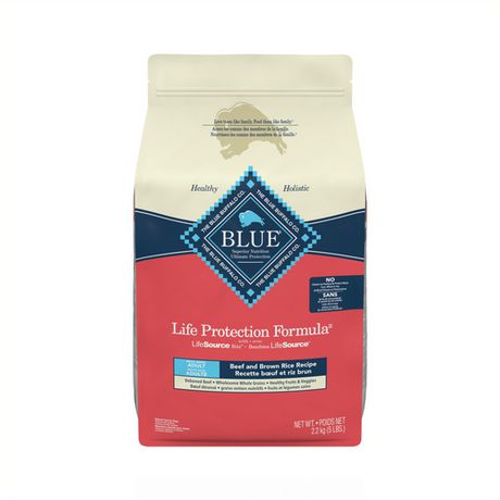 Blue Buffalo Life Protection Formula Natural Adult Small Breed Dry Dog Food, Beef and Brown Rice 2.2kg S
