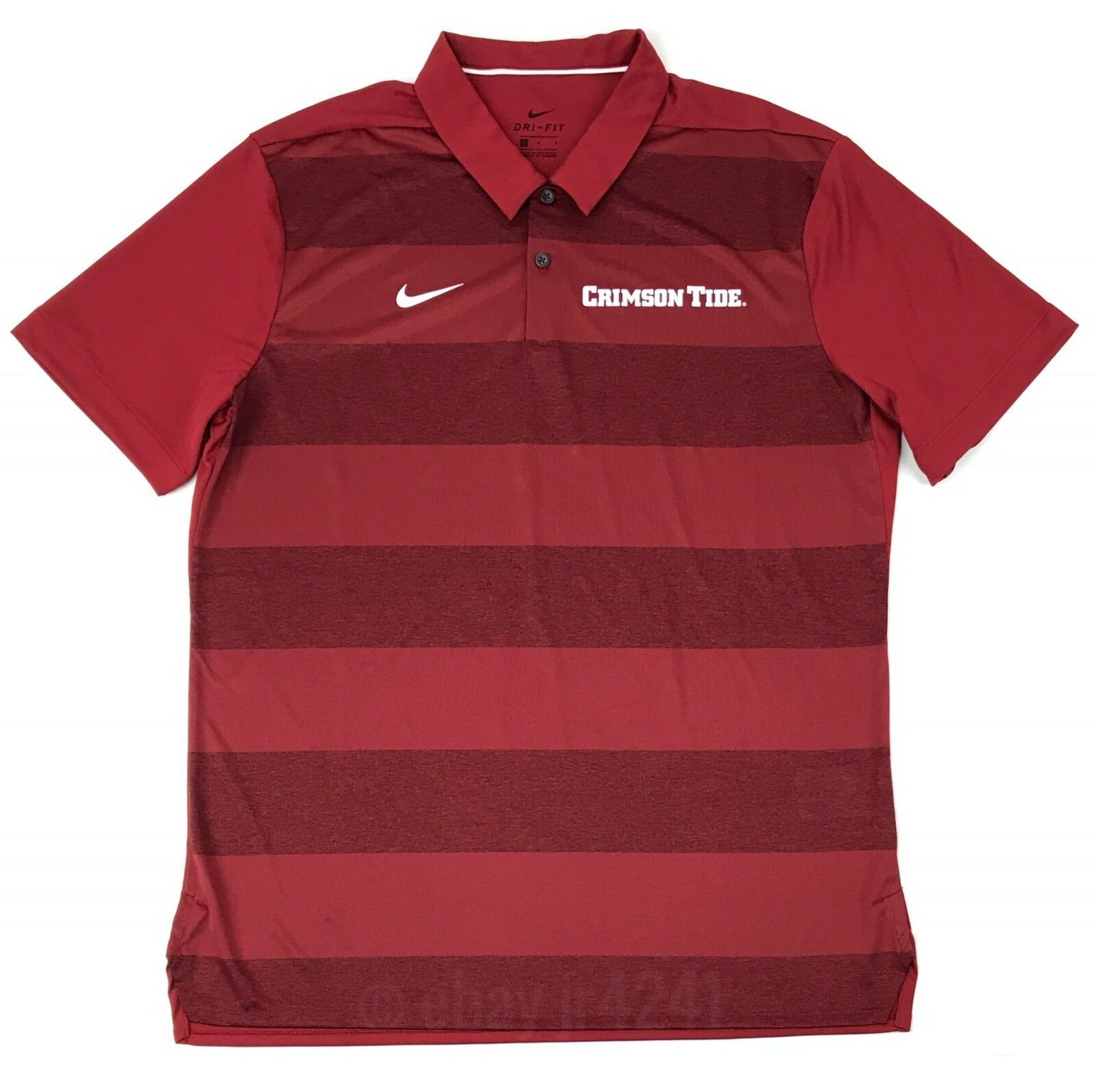 Nike Alabama Crimson Tide Dry Early Season Polo Men's Large Red $65 908412