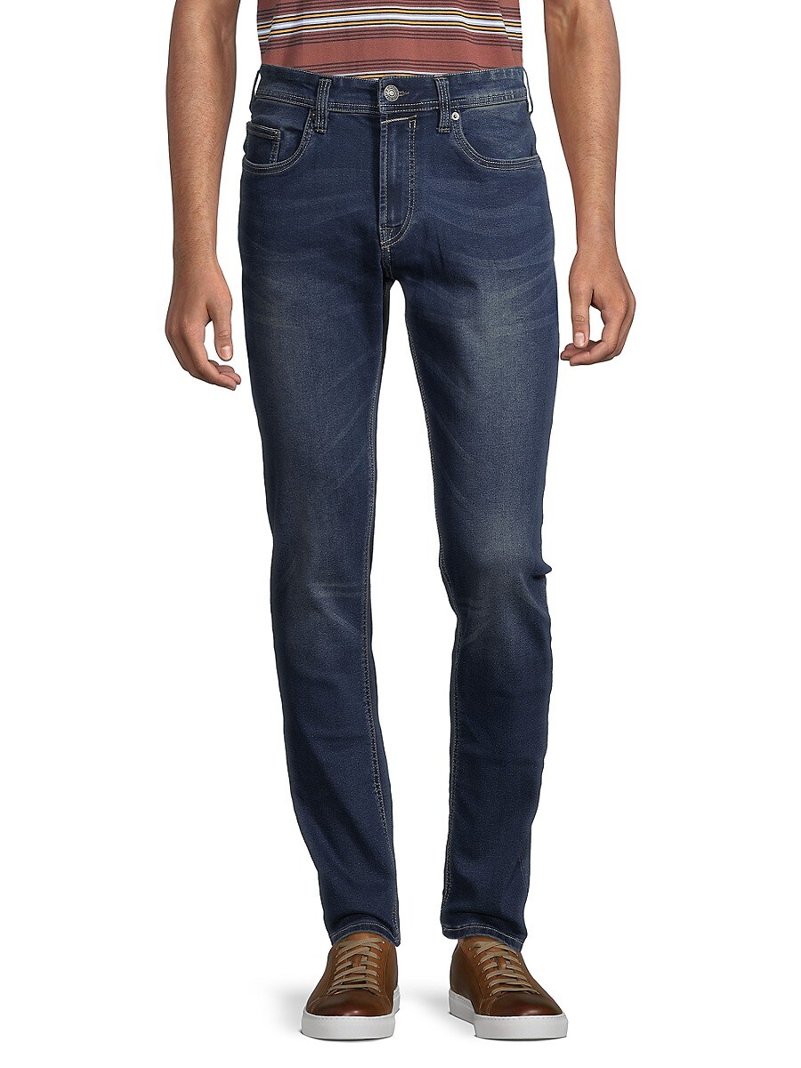 BUFFALO David Bitton Men's Max-X Skinny Jeans - Blue - Size 33 32
