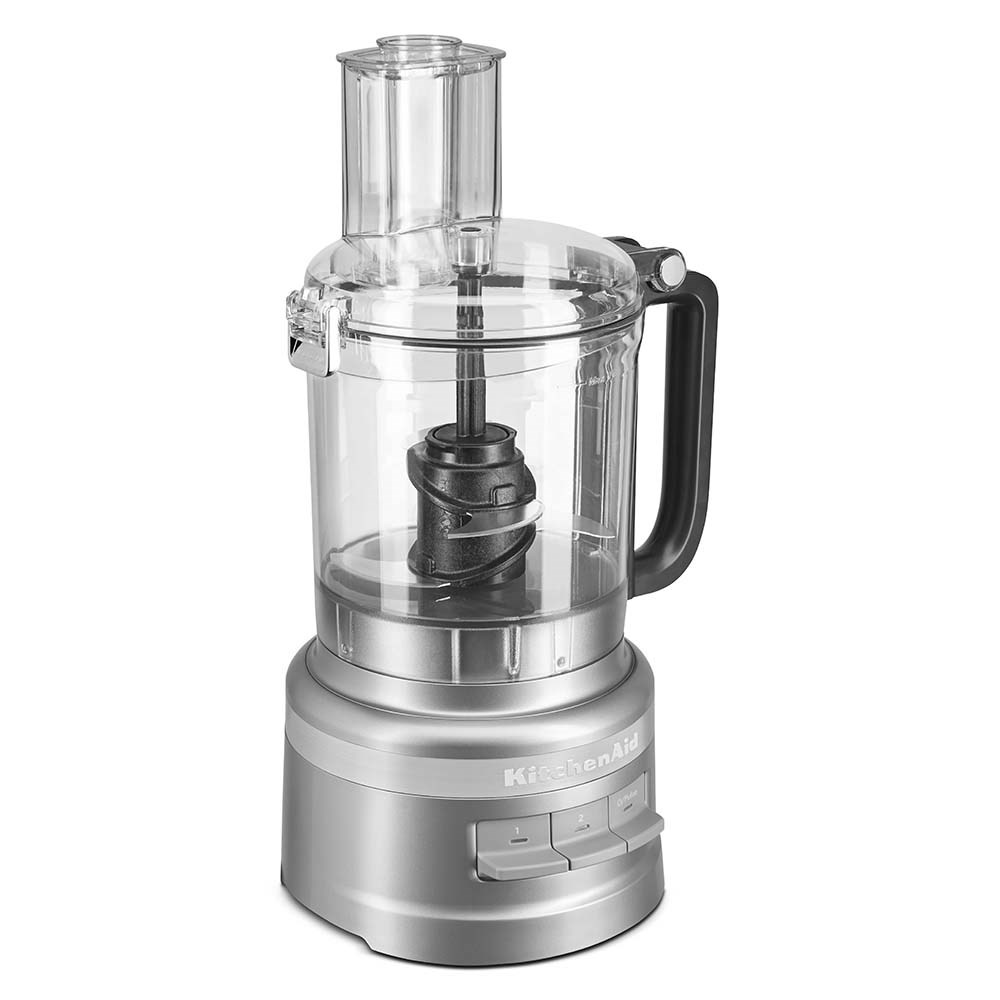 KFP0921 9-Cup Food Processor Contour Size 39X31.5X24.6 Cm in Silver by KitchenAid
