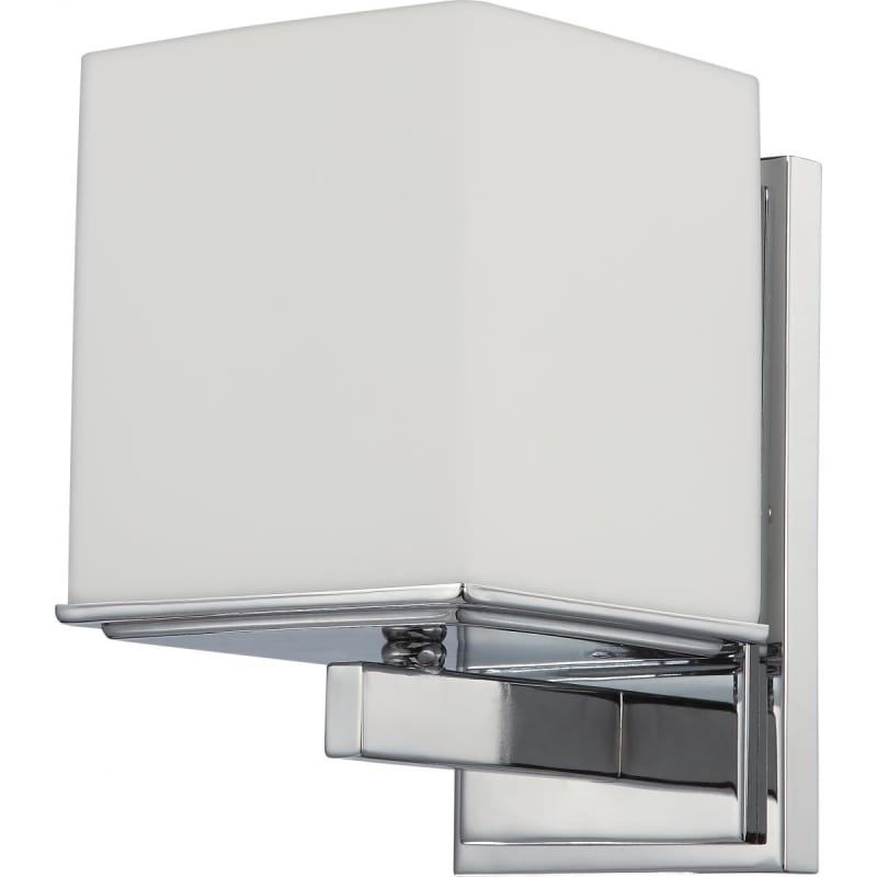 Nuvo 60-4081 - Bento - 1 Light Vanity Fixture W/ Satin White Glass