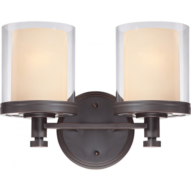 DECKER 2 LIGHT VANITY, Nuvo 60/4542 K5YT (793620)