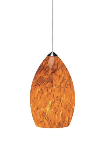 KL-FIREFRIT PEND AMBER S.NKL, Tech Lighting 700KLFIRYAS 70DN6UM (686211)