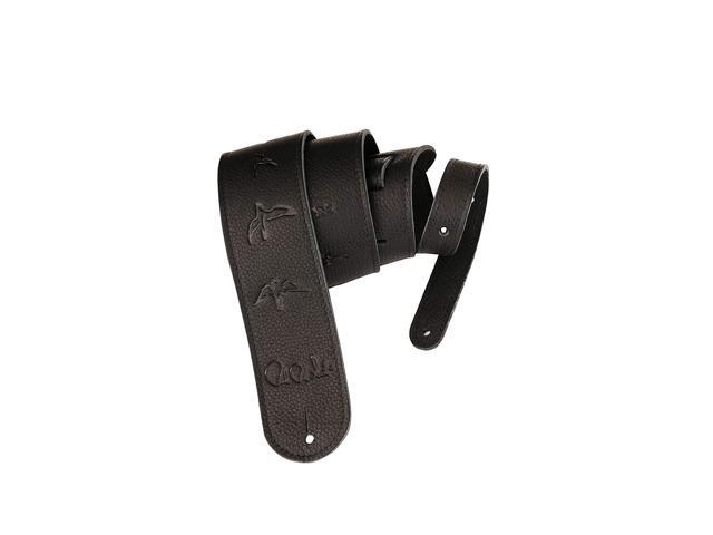 PRS Guitars Leather Birds Guitar Strap, Black (ACC-3119)