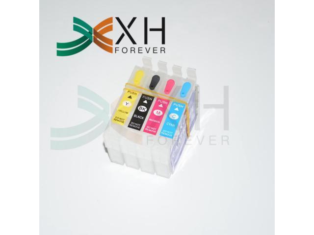 1Set. T16XL T1631-T1634 Refill Ink Cartridge for Epson WorkForce WF-2510 2520 2530 2540 2010 2630 2650 2660 2750 2760 Printer