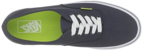 Unisex Vans Pop Authentic Sneakers, Dress Blues Lime Punch US Men's 10.5 D Medium