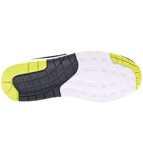 Nike Men's NIKE AIR MAX 1 ESSENTIAL RUNNING SHOES 10 Men US (WHITE/WHITE/MEDIUM GREY/BLACK)