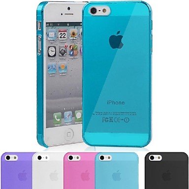 DSB? Premium Matte Surface PC Ultra Thin 0.02 Inch/0.5 Mm Hard Case for iPhone 5/5S
