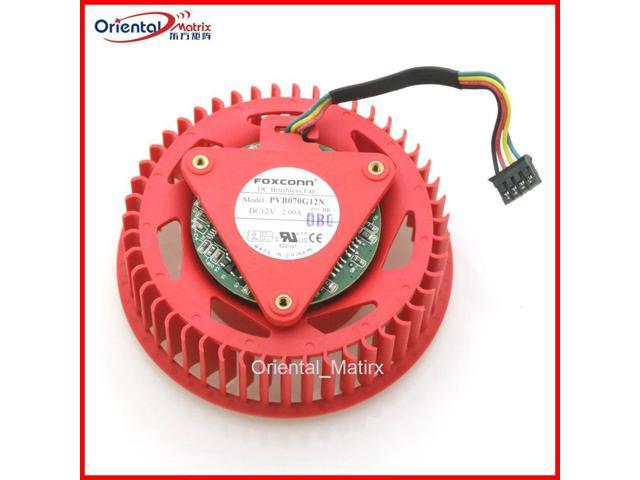 PVB070G12N 12V 2.00A for AMD HD6970 6990 Graphics Card Cooler Cooling Fan 4Pin