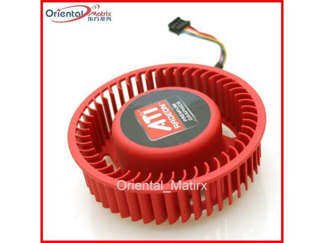 BASA0725R2U 12V 1.2A 75mm HD4850 4890 5970 5870 Graphics Card Cooling Fan 4Wire 4Pin