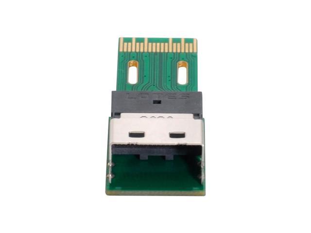 SFF-8654 PCI-E Slimline SAS 4i 38Pin Male to SFF-8654 SAS 4.0 38Pin Female SFF-8654 Extender Adapter Test Tools