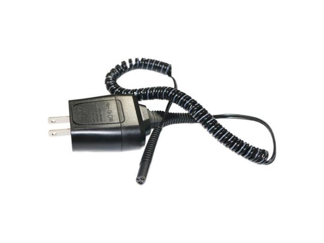 Charger Spring Cord Adapter for Brauns Shaver 4775 4875 4876 5497 5610 5612 5613 5663 5713 Z50 Power Adapter US Plug