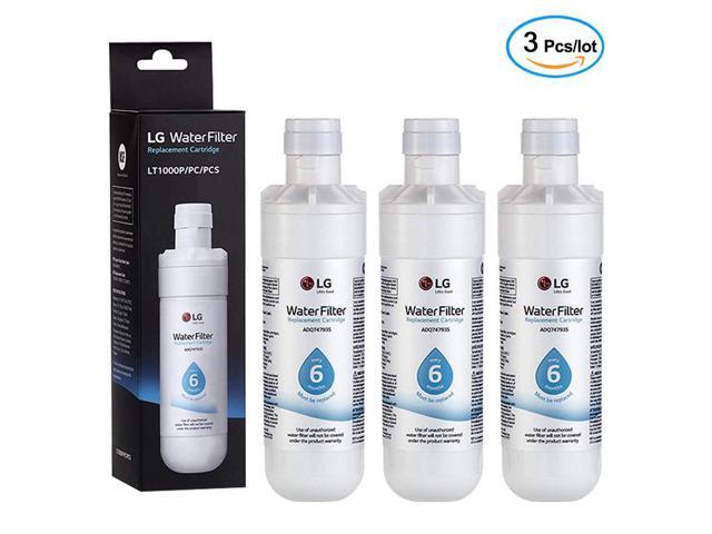 Replace LG LT1000P, ADQ74793501, ADQ74793502, MDJ64844601, Kenmore 46-9980, 9980 Refrigerator Filter (3 Packs)