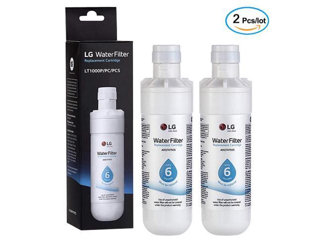 Replace LG LT1000P, ADQ74793501, ADQ74793502, MDJ64844601, Kenmore 46-9980, 9980 Refrigerator Filter (2 Packs)