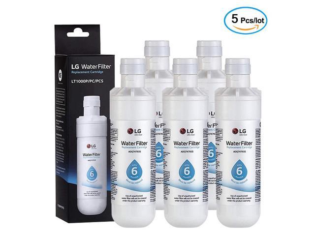 Replace LG LT1000P, ADQ74793501, ADQ74793502, MDJ64844601, Kenmore 46-9980, 9980 Refrigerator Filter (5 Packs)