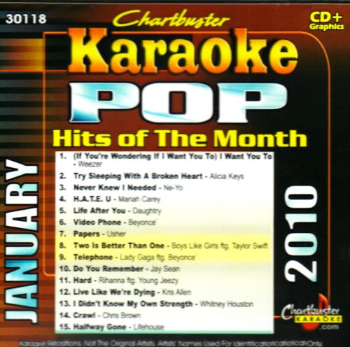 Karaoke: Pop Hits of Month - January 2010
