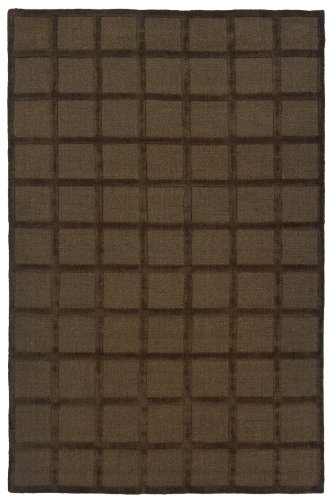 Rizzy Rugs GL-1021 2-Foot-6-Inch-by-8-Foot Galaxy Area Rug, Geometric Brown