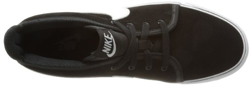 Nike Toki Suede Leather Mid Top Mens Skate Shoe, Black (10, Black/White)