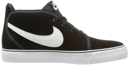 Nike Toki Suede Leather Mid Top Mens Skate Shoe, Black (10, Black/White) thumbnail