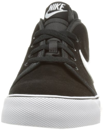 Nike Toki Suede Leather Mid Top Mens Skate Shoe, Black (10, Black/White) thumbnail