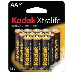 Kodak Xtralife Xlaa12 Alkaline Batteries (Aa, 12 Pk)