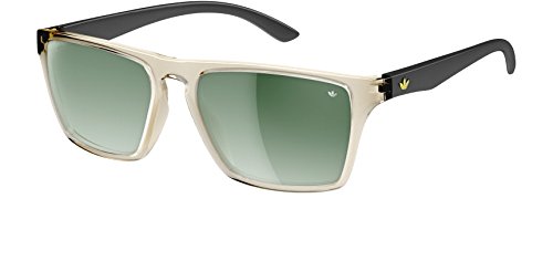 Adidas Originals AH5700 6051 Clear Yellow Melbourne Square Sunglasses