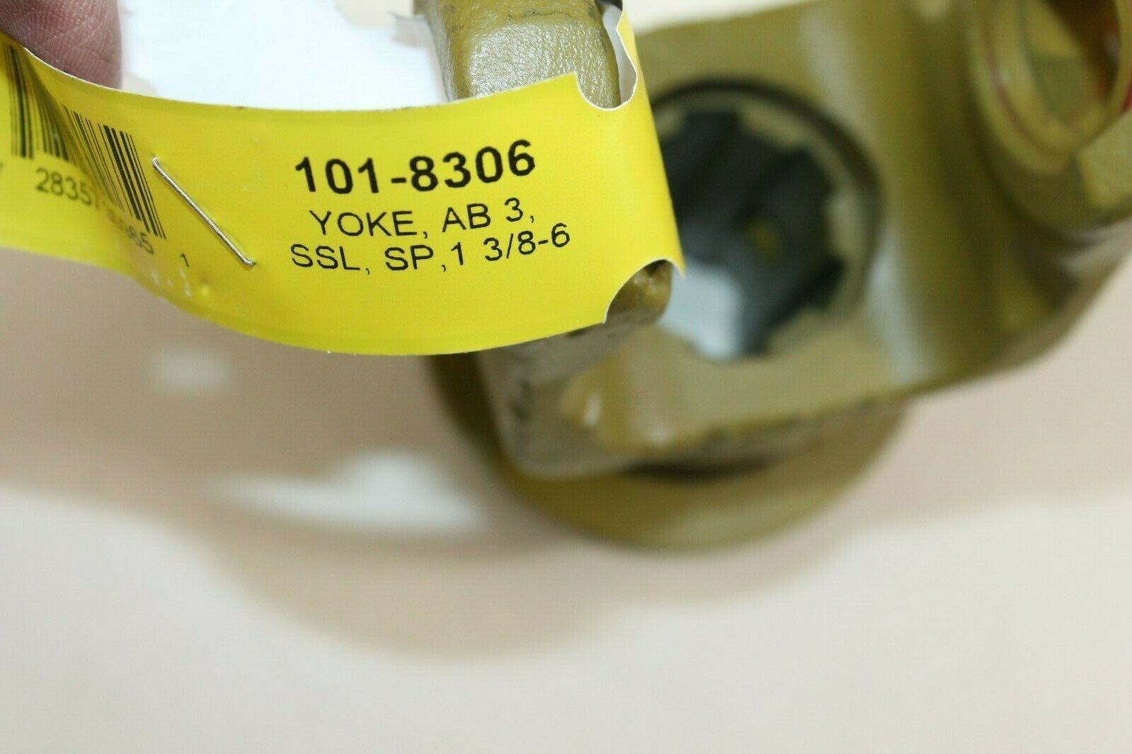 Weasler 101-8306 1-3/8 6 Spline Yoke AB 3, SSL, SP (loc:V) thumbnail