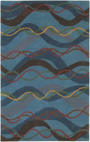 Surya Oceanic Frequency  DAZ-6505 3.3 X 5.3 Rug
