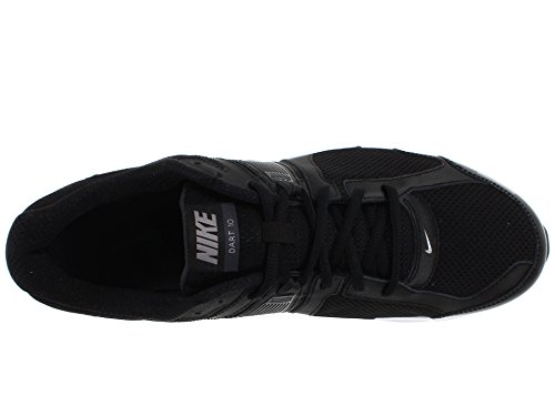 Nike Dart 10 Men's Running Shoe (7 4E US, Black/Anthracite/White/Metallic Cool Grey)
