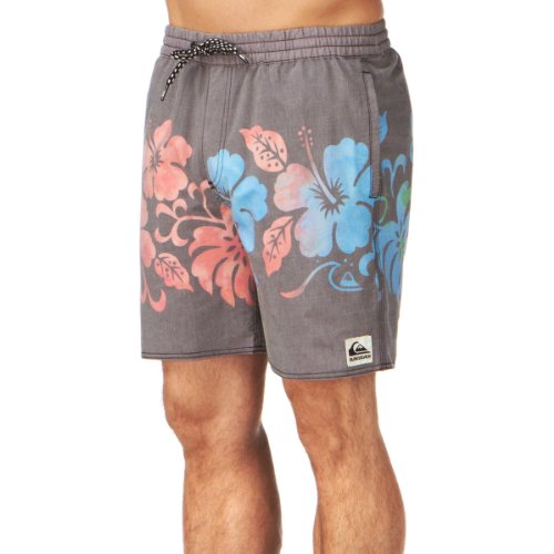 Quiksilver Men's Band Together Volley E17 Board Shorts - Black