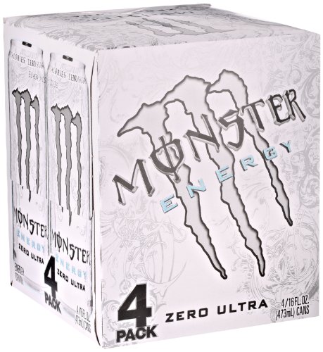 (20 Cans) Monster Zero Sugar Energy Drink, 16 Fl Oz thumbnail