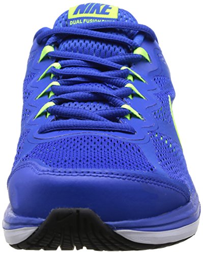 Nike Men's Dual Fusion Run 3 Hypr Cblt/Vlt/Unvrsty Bl/White Running Shoe 10 Men US thumbnail