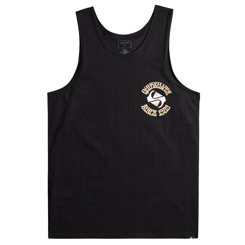 Quiksilver Canotta Uomo Golden Hour Kvj0 Black