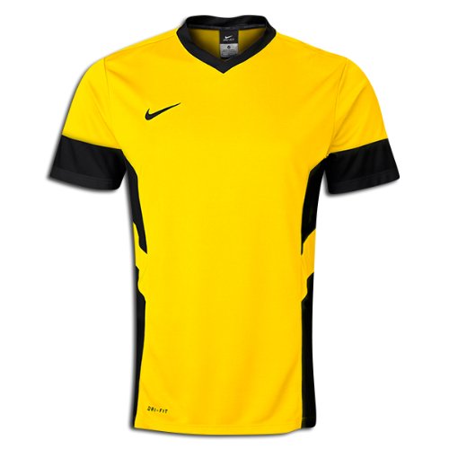 Nike SS ACADEMY14 TRNG TOP, 10 | PIKA NONA / PIKA NONA | MCZYZNA | TOP Z KRTKIM RKAWEM | UNIWERSYTET ZOTY / CZARNY / CZARNY | L.