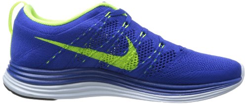 NIKE FLYKNIT LUNAR1+ GAME ROYAL/VOLT-BLUE TINT 554887-474 (US 10) [Apparel]