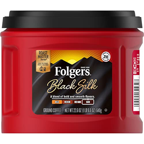 Folgers Black Silk Ground Coffee
