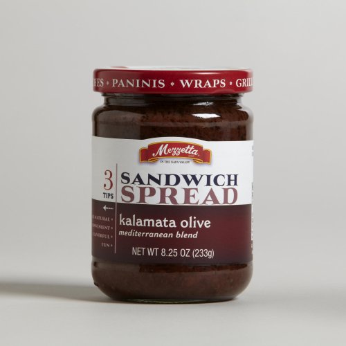Mezzetta Kalamata Olive Sandwich Spread 8.25 Oz. (Pack of 2)