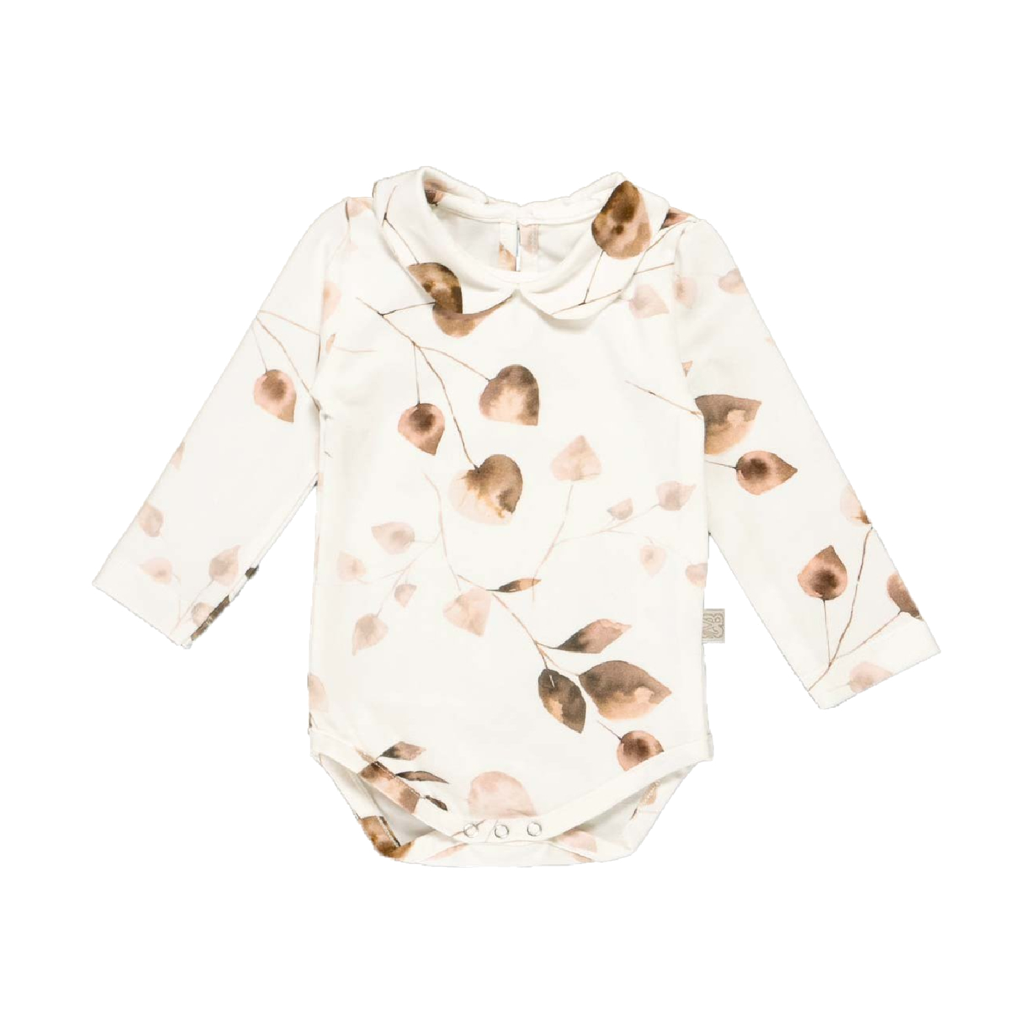 Yumi Baby Golden Hour Romper Met Kraag Lange Mouw