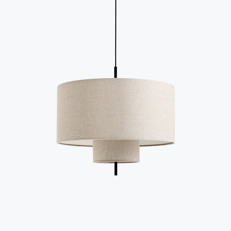 New Works Margin Pendant Light Textile Ø 68 Cm