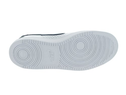 Nike Men's Son of Force White/White/Black/Green Glow Basketball Shoe 10 Men US