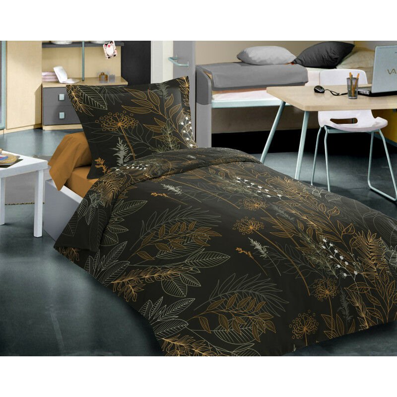 Parure De Draps 3 PièCES Aquapulco Pour Lit 90 X 190 Cm 100% Coton / 57 Fils/cm²
