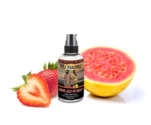 Guava Jelly My Belly (Strawberry Guava Flavored) Water Based Intimate Lubricant