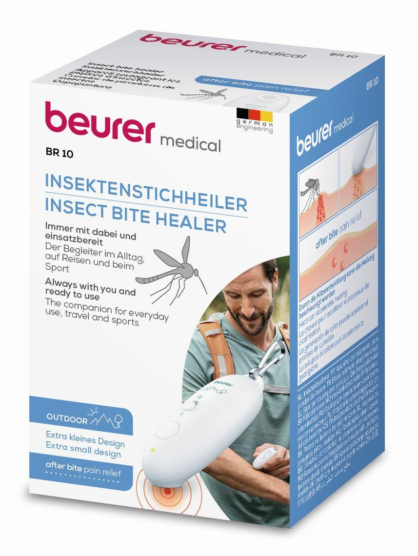 Beurer Insect Bite Healer with Bag Clip, White