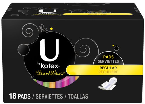 U by KOTEX Ultra Thin Regular Maxi Pads 18